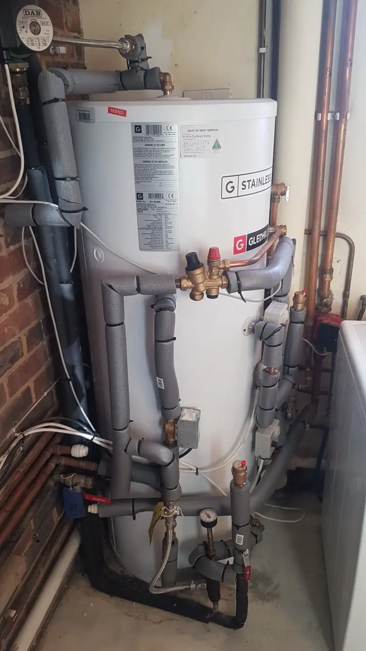 Bathroom plumbing installation by professional plumber in Hampshire